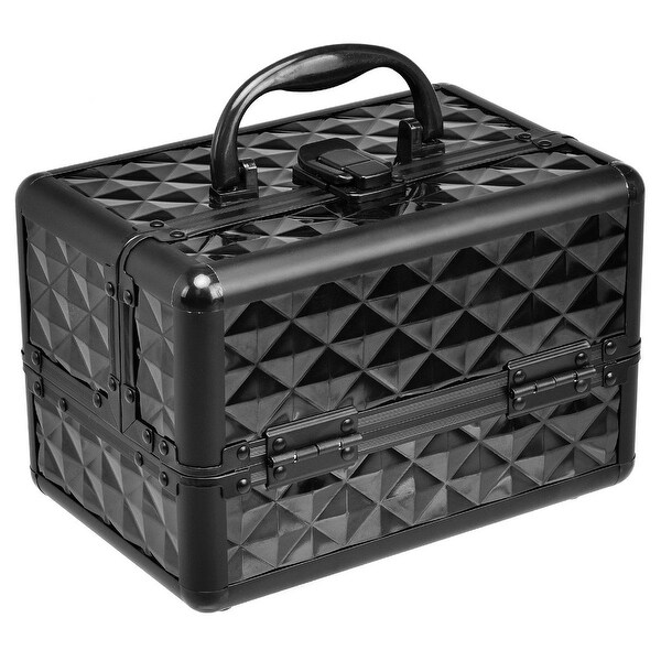 Shop Gymax Makeup Organizer Cosmetic Case with Extendable
